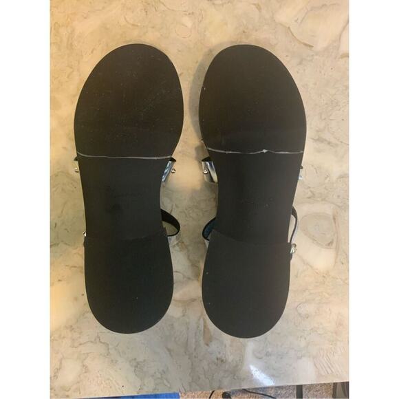 Sandro Studded Fisherman Sandals - Silver - Picture 6 of 10